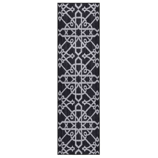 Berkfield Carpet Runner Black 80x300 cm