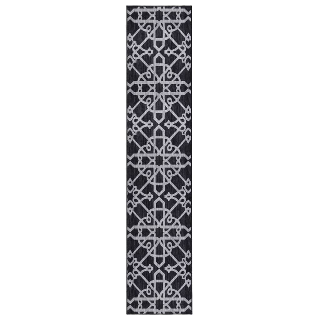Berkfield Carpet Runner Black 80x400 cm