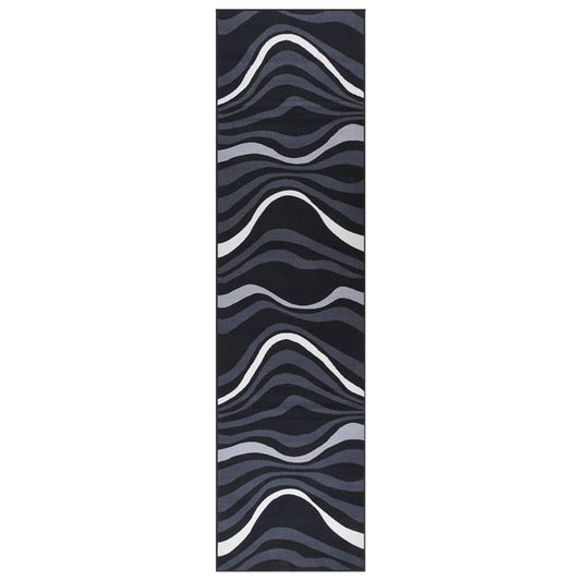 Berkfield Carpet Runner Black 80x350 cm