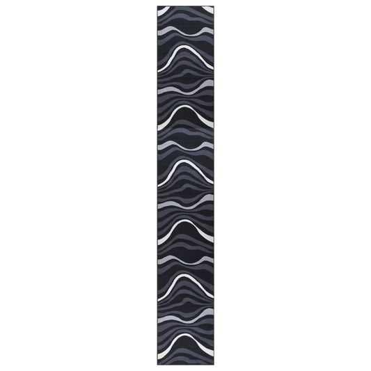 Berkfield Carpet Runner Black 80x600 cm