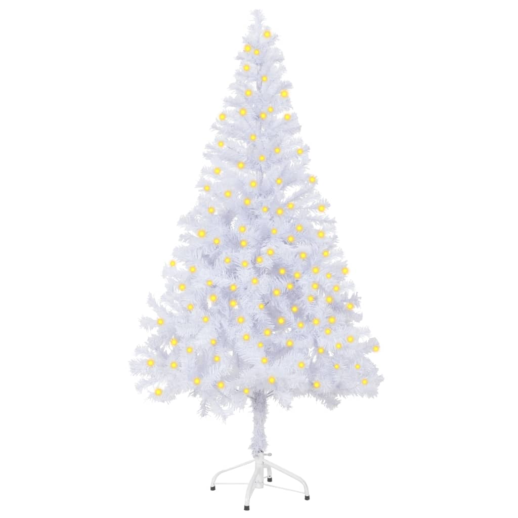 Berkfield Artificial Christmas Tree with LEDs&Stand 150 cm 380 Branches