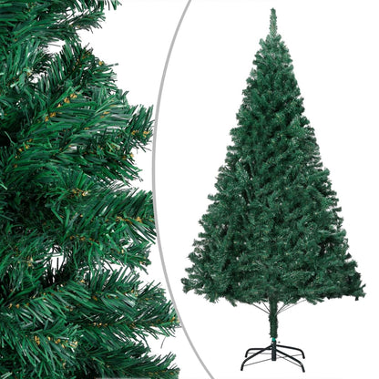 Berkfield Artificial Christmas Tree with LEDs&Thick Branches Green 180 cm
