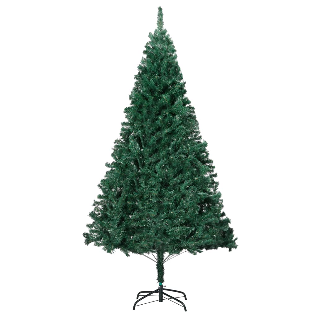 Berkfield Artificial Christmas Tree with LEDs&Thick Branches Green 180 cm