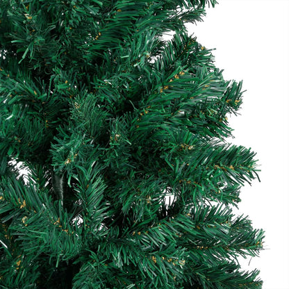 Berkfield Artificial Christmas Tree with LEDs&Thick Branches Green 180 cm