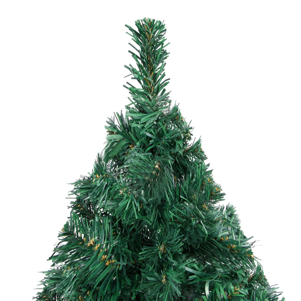 Berkfield Artificial Christmas Tree with LEDs&Thick Branches Green 180 cm