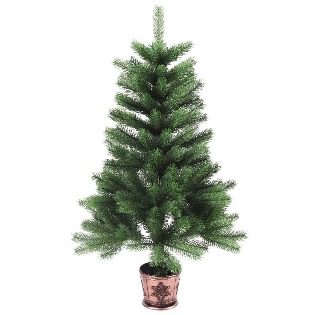 Berkfield Artificial Christmas Tree with LEDs 65 cm Green