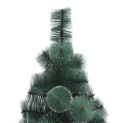 Berkfield Artificial Christmas Tree with LEDs&Stand Green 240 cm PET