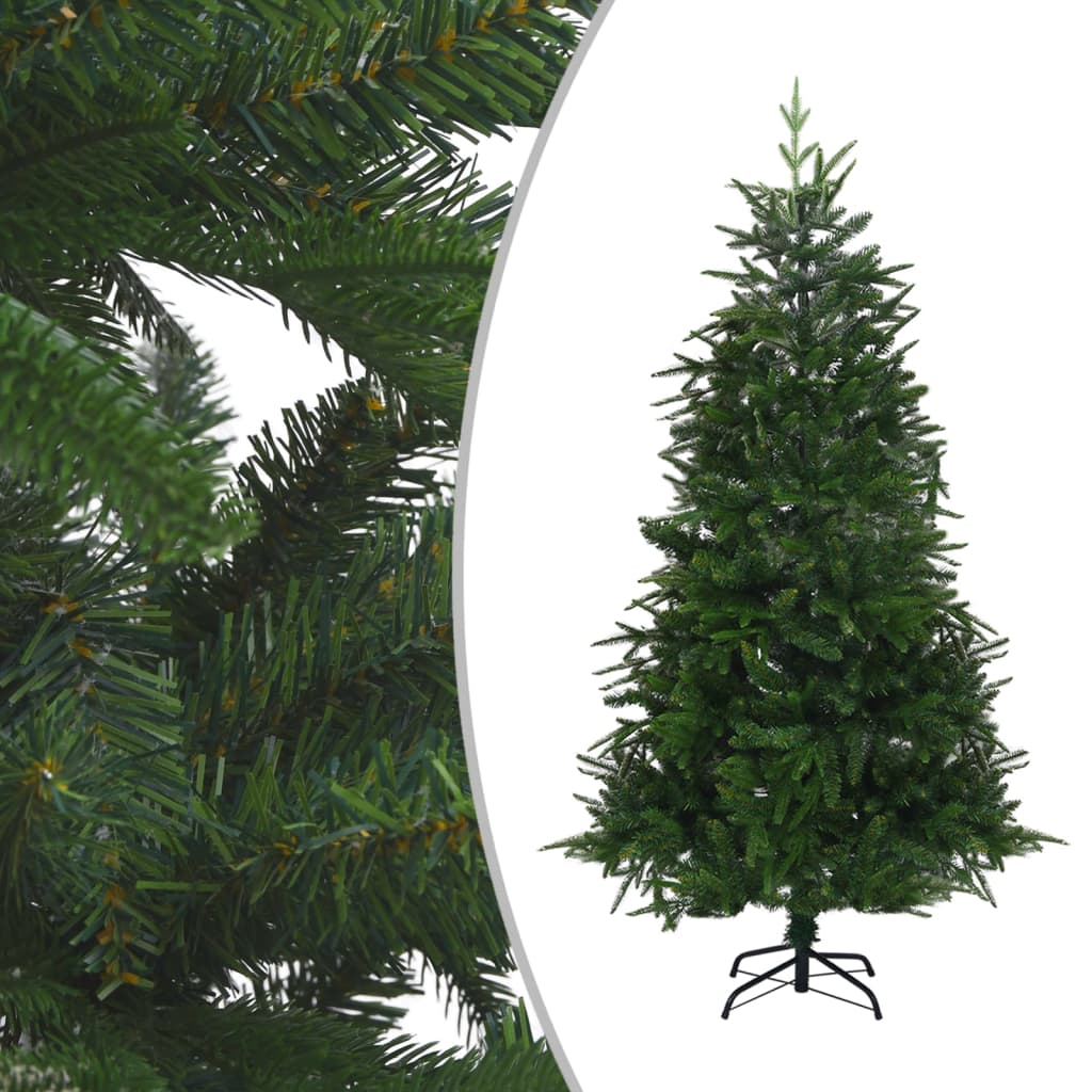 Berkfield Artificial Christmas Tree with LEDs Green 180 cm PVC&PE