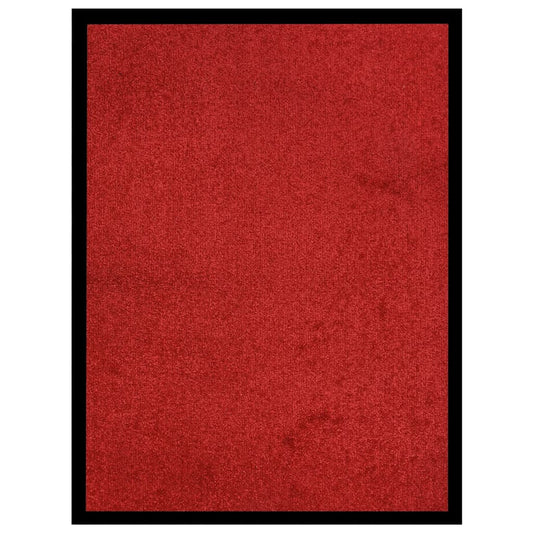 Berkfield Doormat  Red 60x80 cm