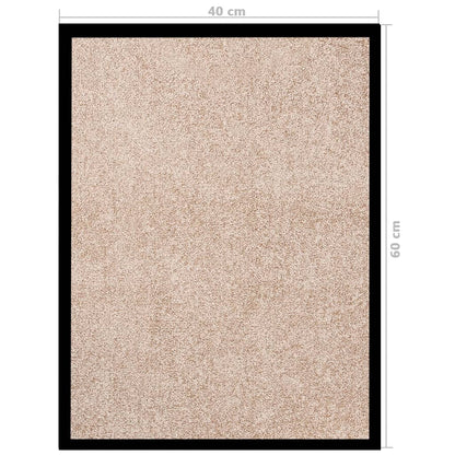 Berkfield Doormat  Beige 40x60 cm