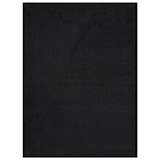 Berkfield Doormat Black 60x80 cm
