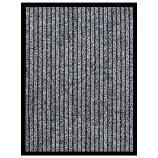 Berkfield Doormat  Striped Grey 40x60 cm