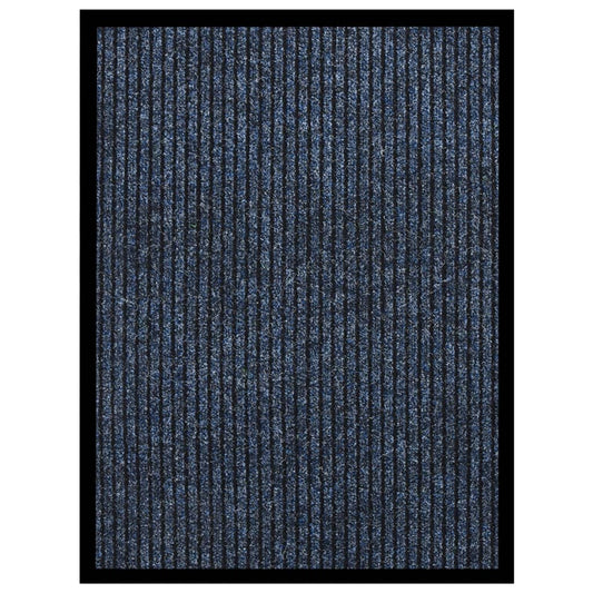 Berkfield Doormat Striped Blue 60x80 cm