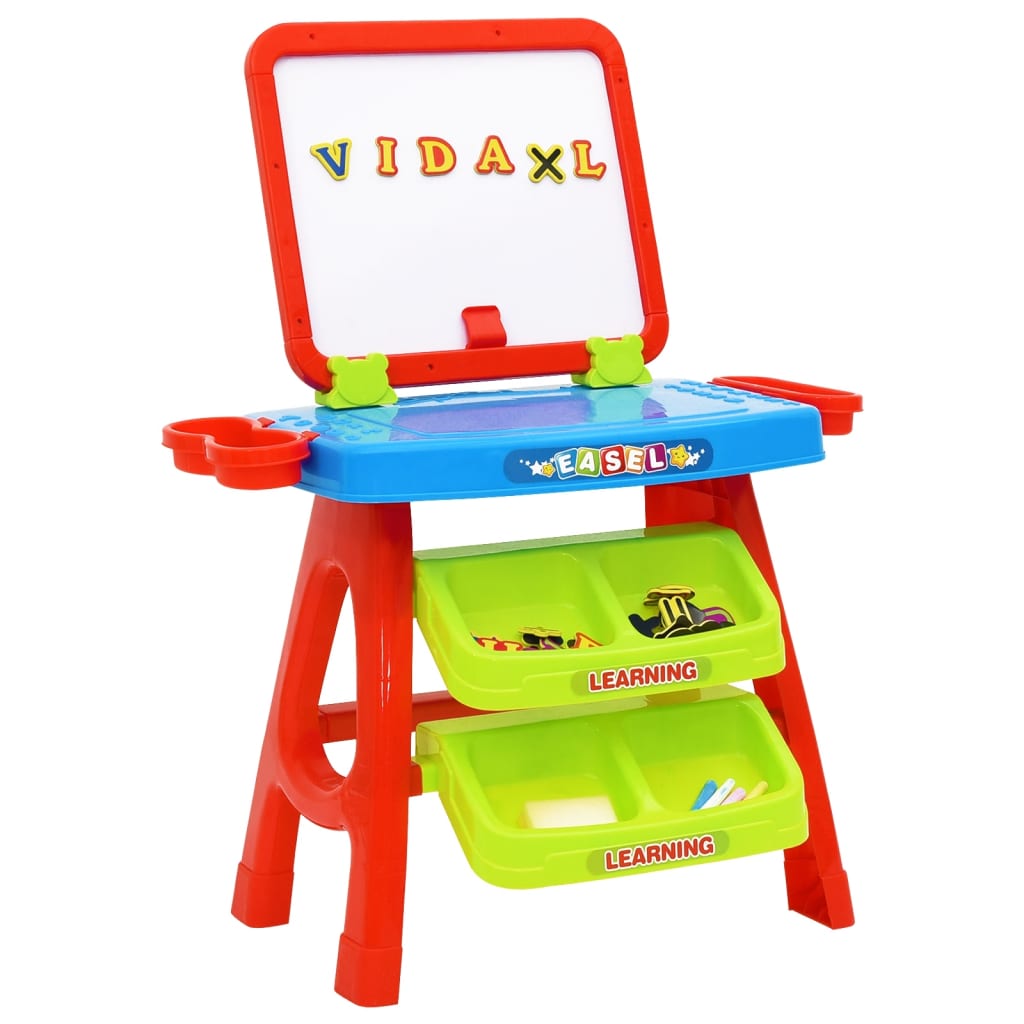 Berkfield 3-1 Children Easel and Learning Desk Play Set