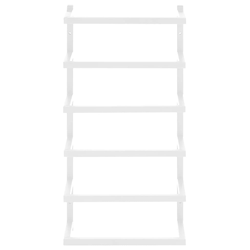 Berkfield Towel Rack White 24x12x48 cm Steel