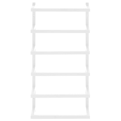 Berkfield Towel Rack White 24x12x48 cm Steel