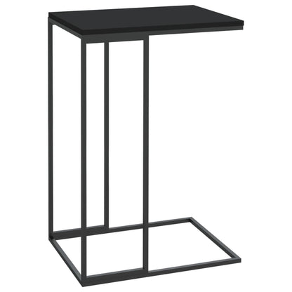 Berkfield Side Table Black 40x30x59 cm Engineered Wood
