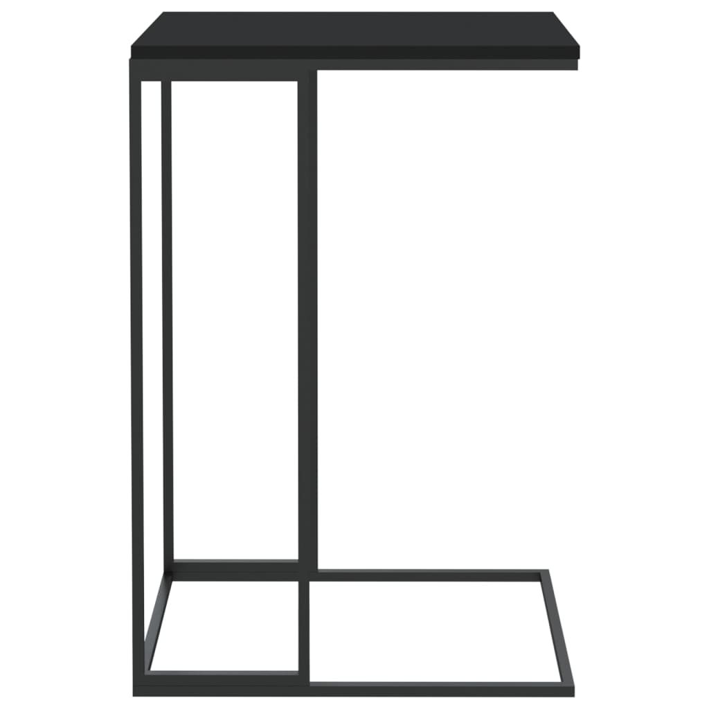Berkfield Side Table Black 40x30x59 cm Engineered Wood
