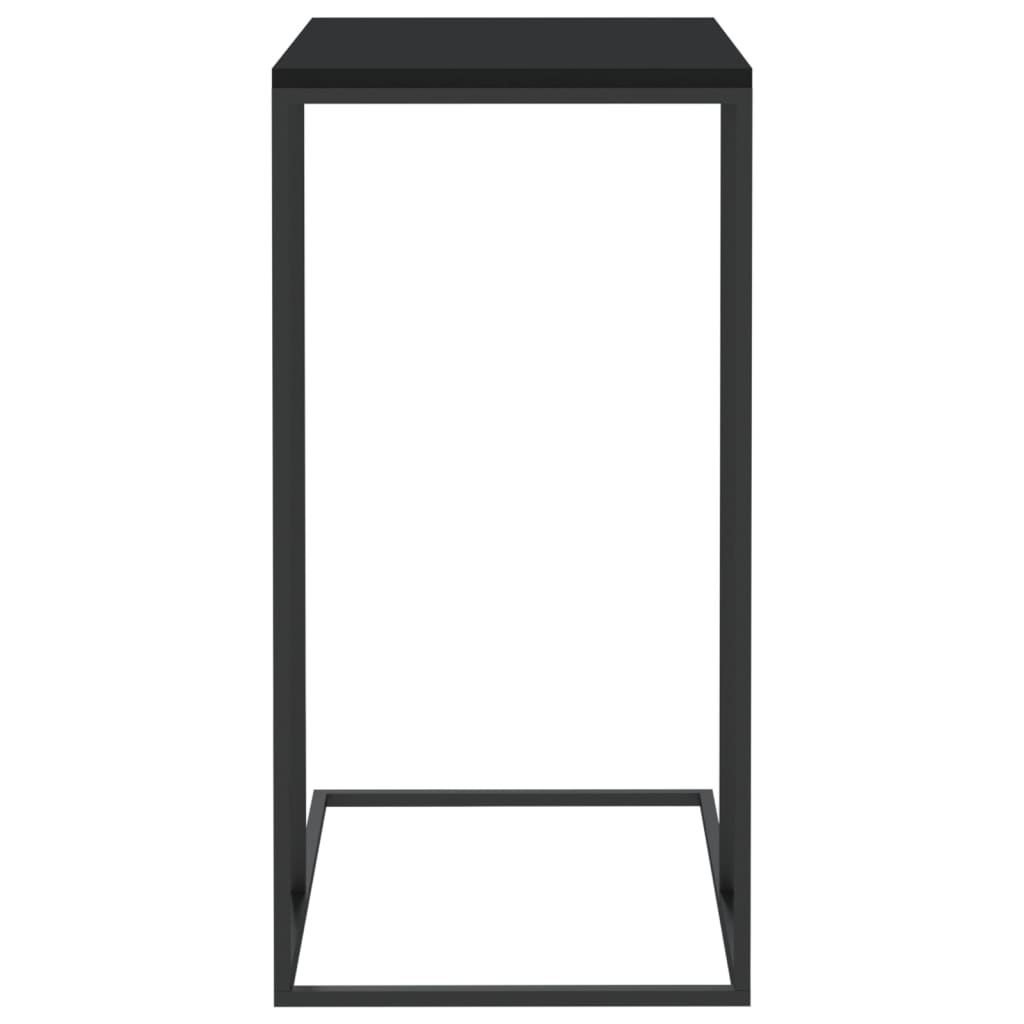 Berkfield Side Table Black 40x30x59 cm Engineered Wood
