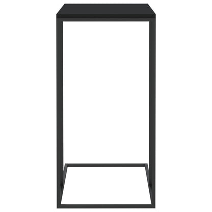 Berkfield Side Table Black 40x30x59 cm Engineered Wood