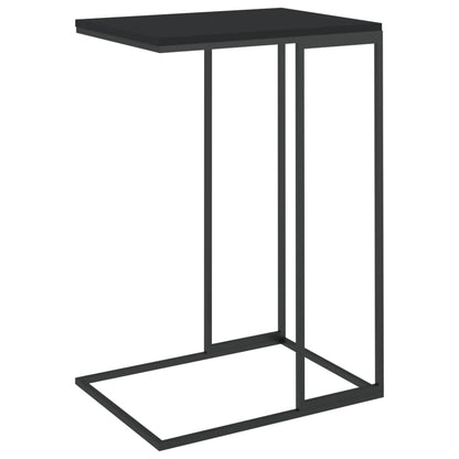 Berkfield Side Table Black 40x30x59 cm Engineered Wood