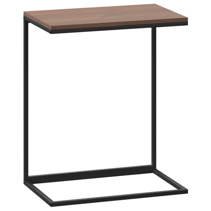 Berkfield Side Table Black 55x35x66 cm Engineered Wood