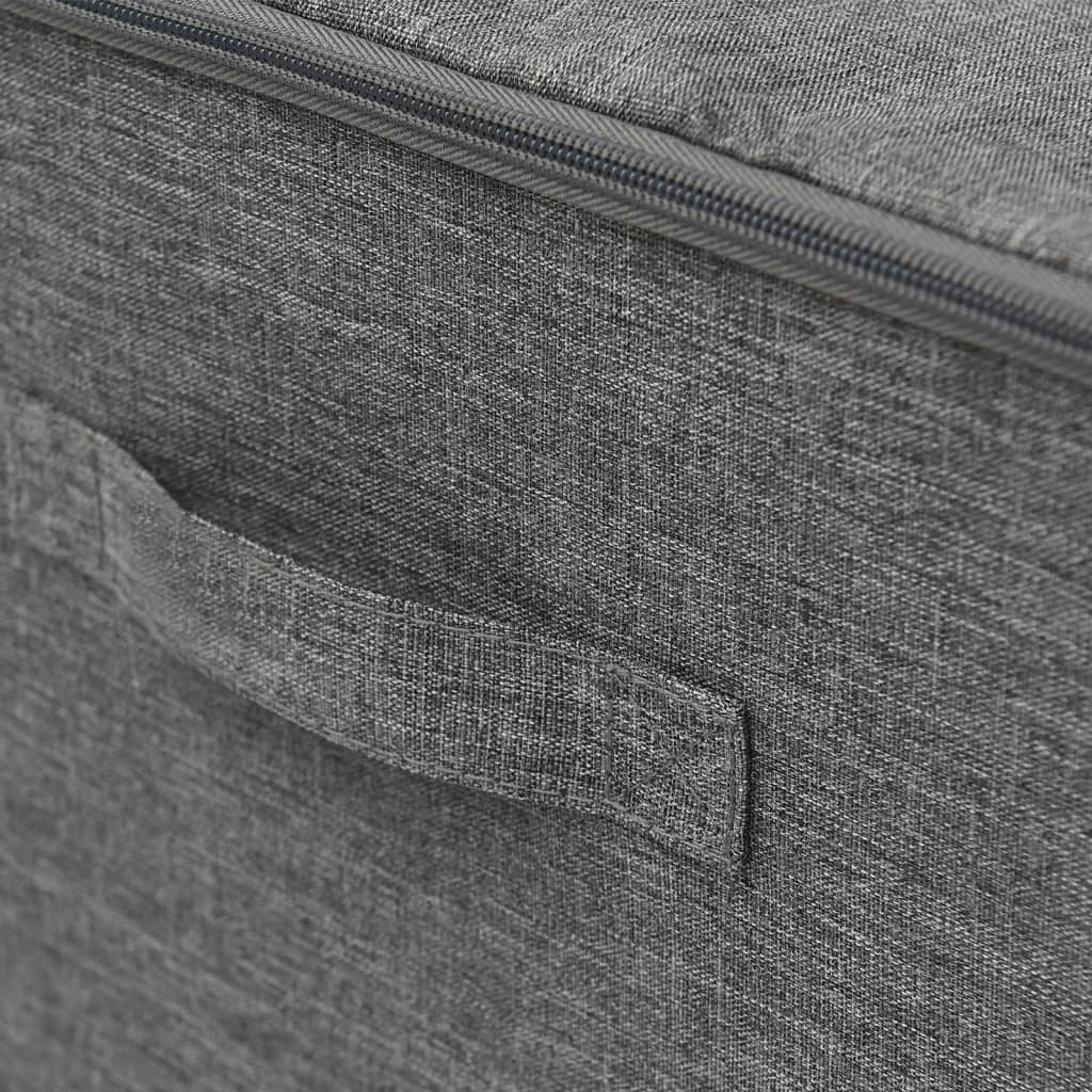 Berkfield Storage Boxes 2 pcs Fabric 43x34x23 cm Anthracite