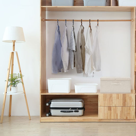 Berkfield Storage Box Fabric 50x30x25 cm Cream