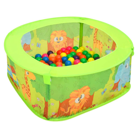 Berkfield Ball Pool with 50 Balls for Kids 75x75x32 cm