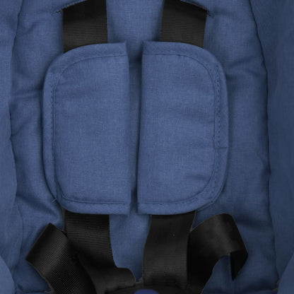 Berkfield Baby Car Seat Navy Blue 42x65x57 cm