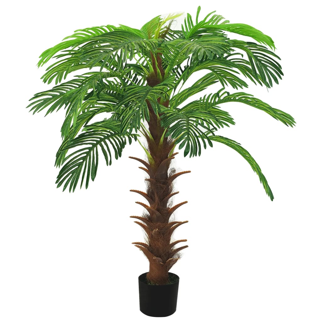 Berkfield Artificial Cycas Palm with Pot 140 cm Green