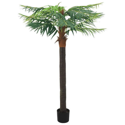 Berkfield Artificial Phoenix Palm with Pot 215 cm Green