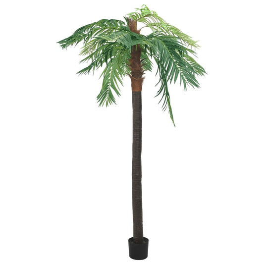 Berkfield Artificial Phoenix Palm with Pot 305 cm Green