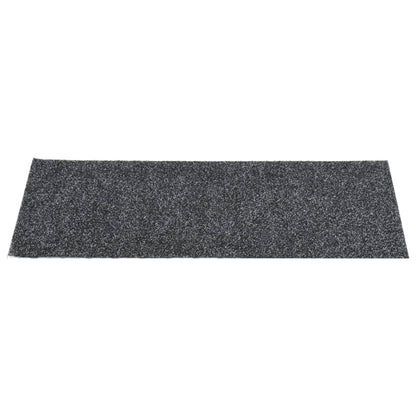 Berkfield Self-adhesive Stair Mats Rectangular 15 pcs 60x25 cm Grey