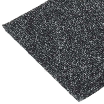 Berkfield Self-adhesive Stair Mats Rectangular 15 pcs 60x25 cm Grey
