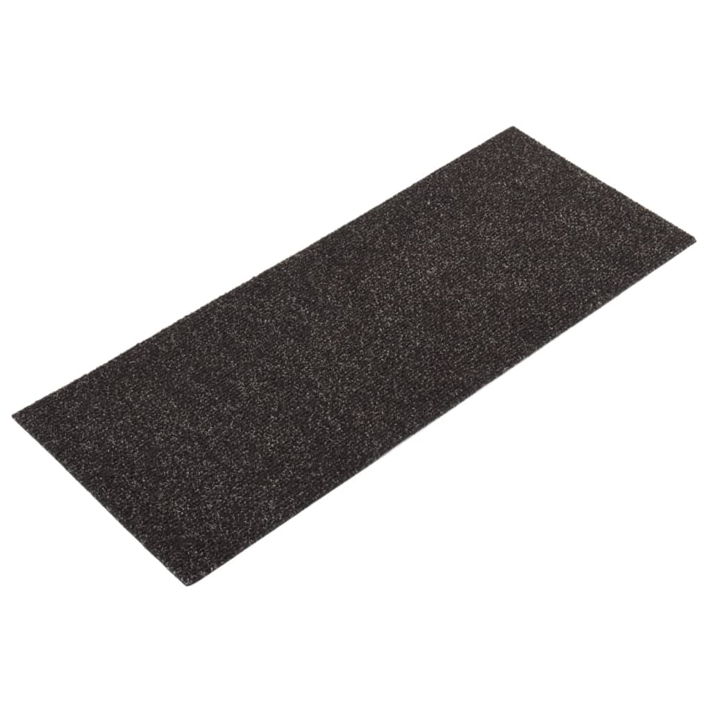 Berkfield Self-adhesive Stair Mats Rectangular 15 pcs 60x25 cm Brown