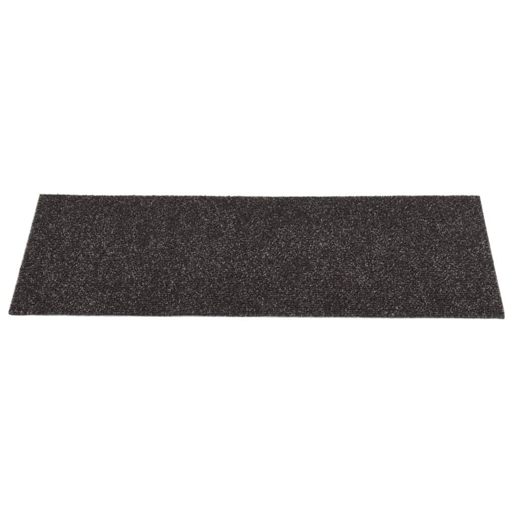 Berkfield Self-adhesive Stair Mats Rectangular 15 pcs 60x25 cm Brown