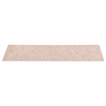 Berkfield Self-adhesive Stair Mats Rectangular 15 pcs 76x20 cm Light Brown