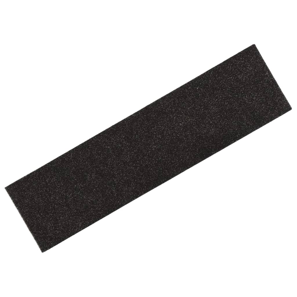 Berkfield Self-adhesive Stair Mats Rectangular 15 pcs 76x20 cm Brown