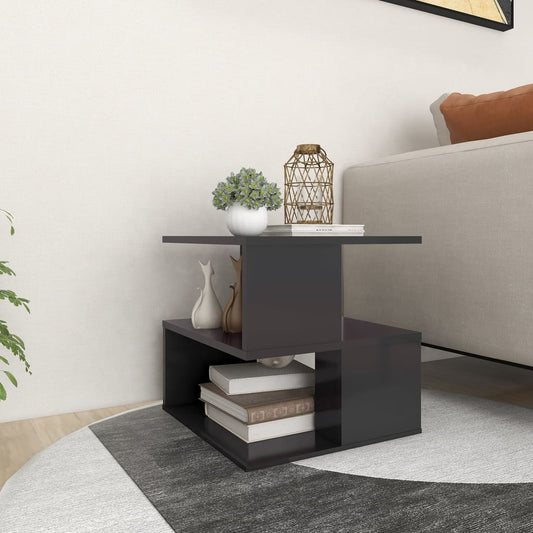 Berkfield Side Table Grey 40x40x40 cm Engineered Wood