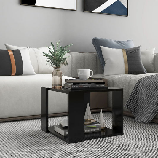 Berkfield Coffee Table Black 40x40x30 cm Engineered Wood