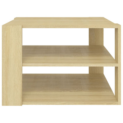 Berkfield Coffee Table Sonoma Oak 60x60x40 cm Engineered Wood