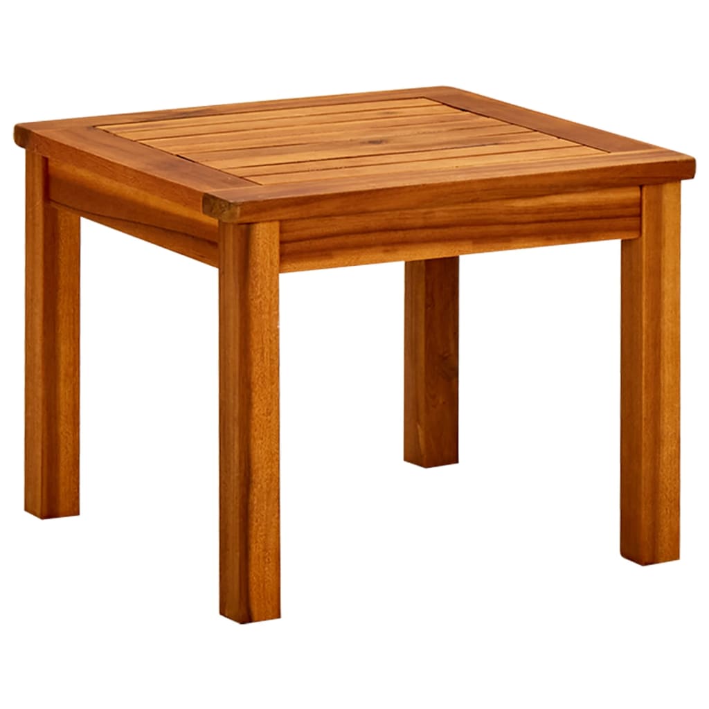 Berkfield Garden Coffee Table 45x45x36 cm Solid Acacia Wood