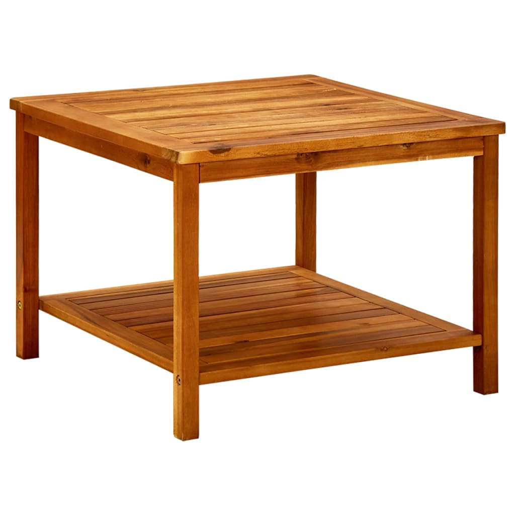 Berkfield Coffee Table 60x60x45 cm Solid Acacia Wood