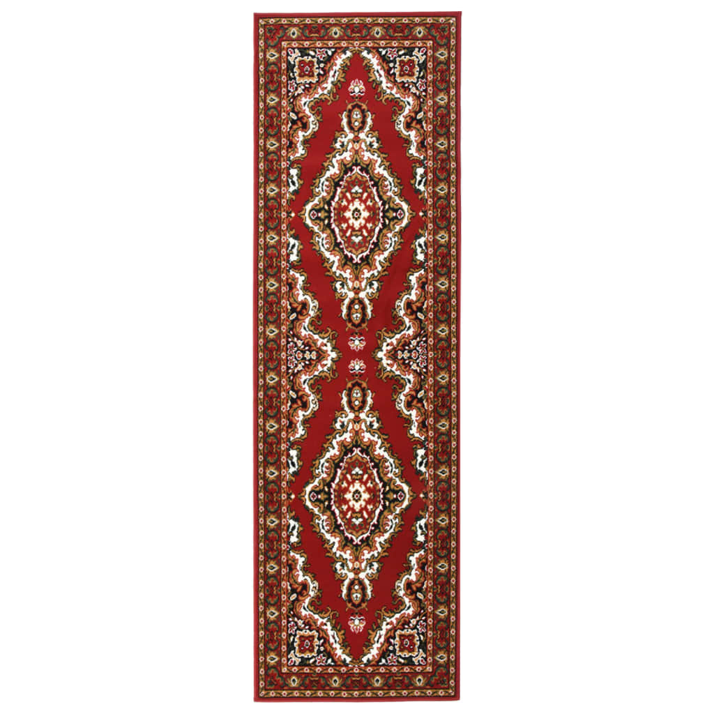 Berkfield Runner Rug BCF Oriental Red 60x250 cm