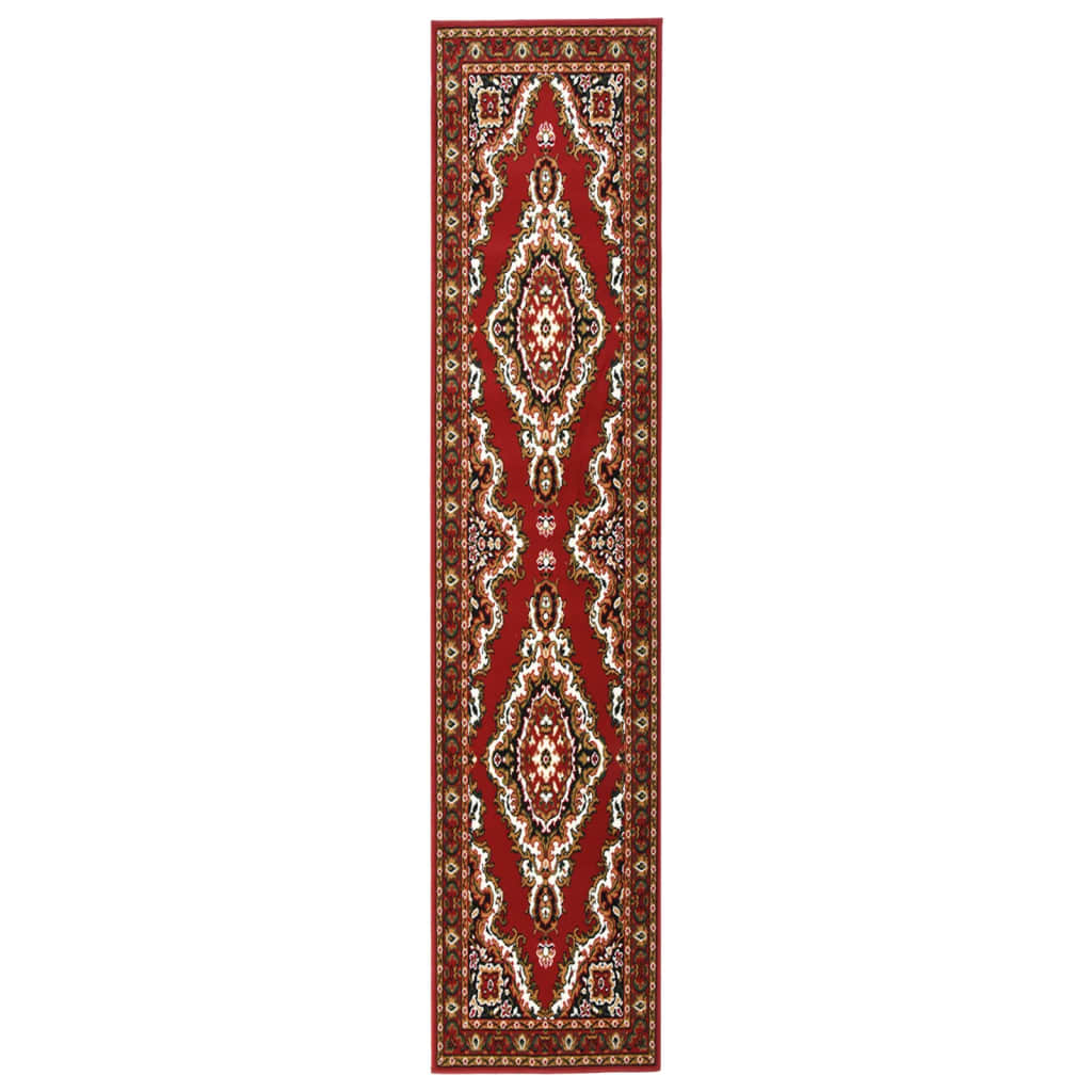Berkfield Runner Rug BCF Oriental Red 60x400 cm