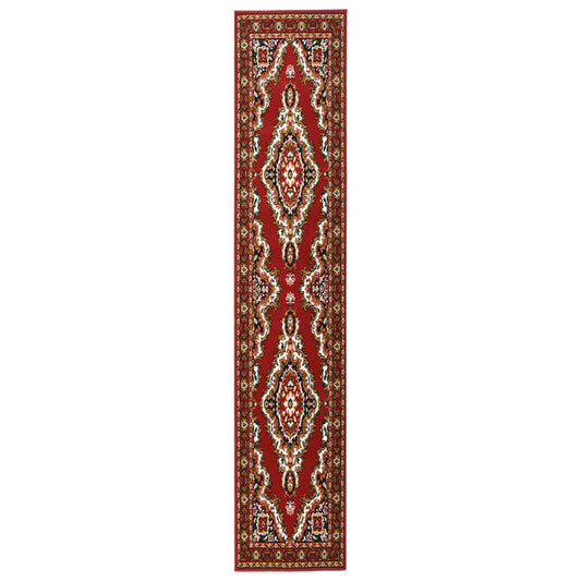 Berkfield Runner Rug BCF Oriental Red 60x450 cm