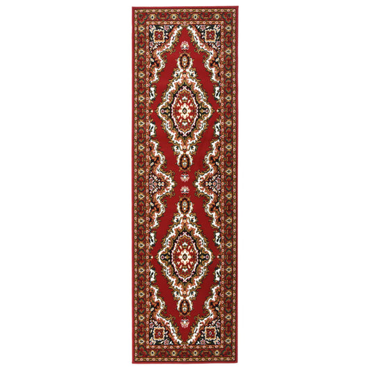 Berkfield Runner Rug BCF Oriental Red 80x300 cm