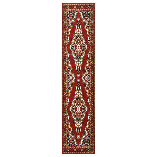 Berkfield Runner Rug BCF Oriental Red 80x450 cm