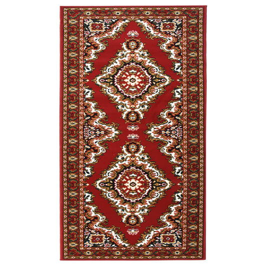 Berkfield Runner Rug BCF Oriental Red 100x150 cm